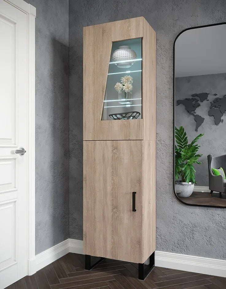 Vitrine - Präsentieren Sie Ihre Wertsachen mit einer modernen Vitrine (Regalvitrine, 1-St., Premium - R3)