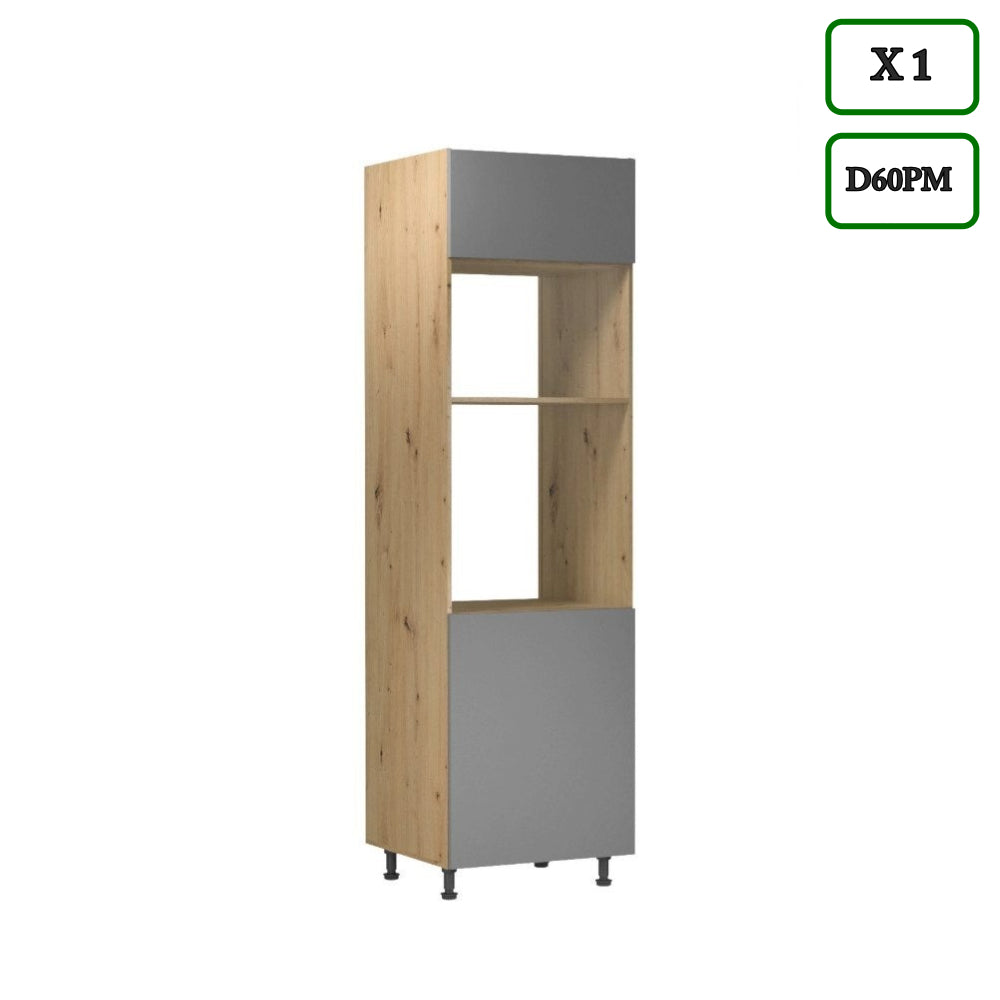 Küchenzeile - Langen - Beige-Artisan Eiche - K50-G360 cm - ROYAL24_MARKT