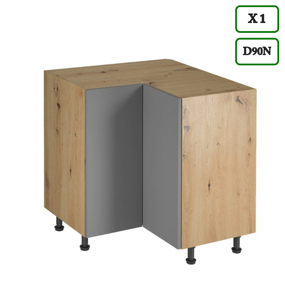 Winkelküche - Langen - Beige / Artisan Eiche - K53-330×210 cm - ROYAL24_MARKT
