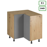 Winkelküche - Langen - Beige / Artisan Eiche - K53-330×210 cm - ROYAL24_MARKT