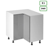 Winkelküche - Aspen - Grau (Hochglanz) - K55-330×210 cm - ROYAL24_MARKT
