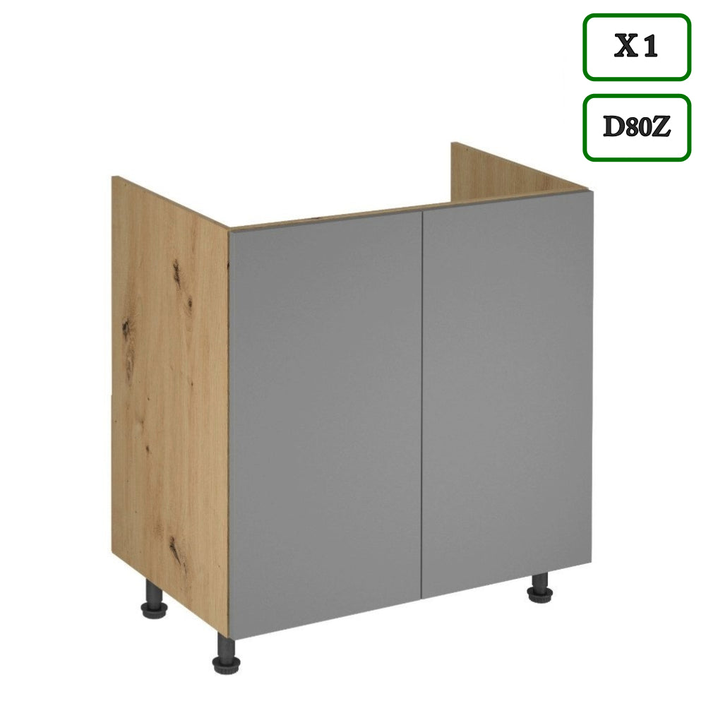 Winkelküche - Langen - Beige / Artisan Eiche - K53-330×210 cm - ROYAL24_MARKT
