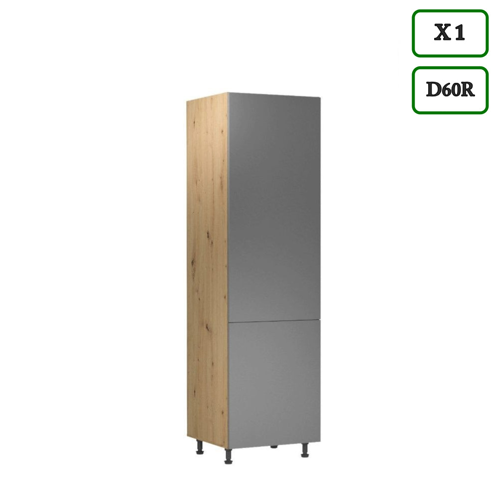 Winkelküche - Langen - Beige / Artisan Eiche - K53-330×210 cm - ROYAL24_MARKT