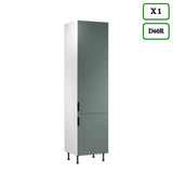 Winkelküche - Sorento - Weiß Grün (Matt) - K52-330×210 cm - ROYAL24_MARKT