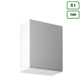 Winkelküche - Aspen - Grau (Hochglanz) - K55-330×210 cm - ROYAL24_MARKT