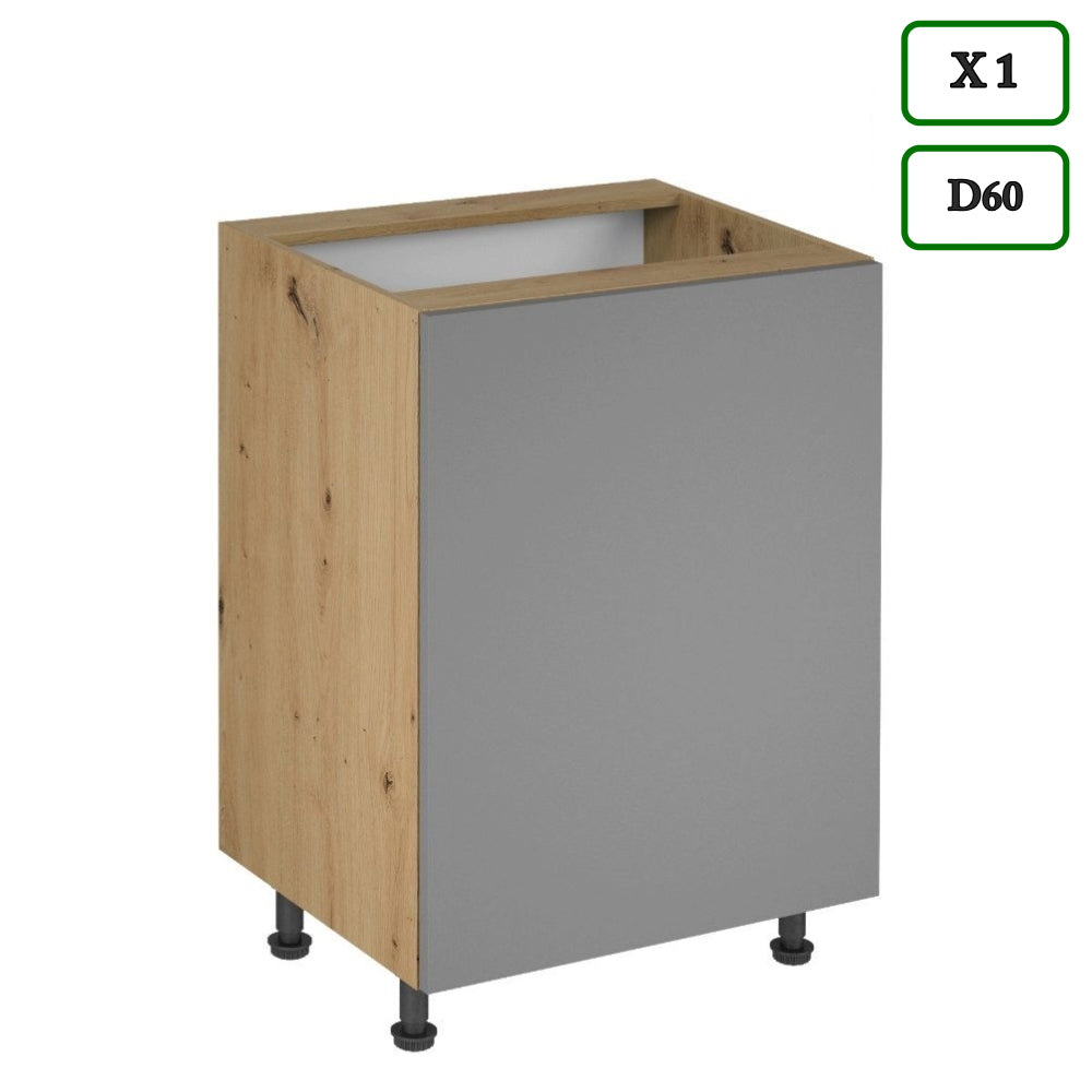 Winkelküche - Langen - Beige / Artisan Eiche - K53-330×210 cm - ROYAL24_MARKT