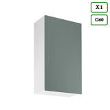 Winkelküche - Sorento - Weiß Grün (Matt) - K52-330×210 cm - ROYAL24_MARKT