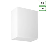 Winkelküche - Aspen - Weiß (Hochglanz) - K55-330×210 cm - ROYAL24_MARKT