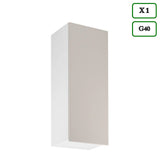 Winkelküche - Sorento - Weiß Beige (Matt) - K51-330×210 cm - ROYAL24_MARKT