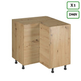 Winkelküche – Nexa – Artisan Eiche (Holzoptik) – K53-330×210 cm