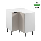 Winkelküche - Sorento - Weiß Beige (Matt) - K51-330×210 cm - ROYAL24_MARKT