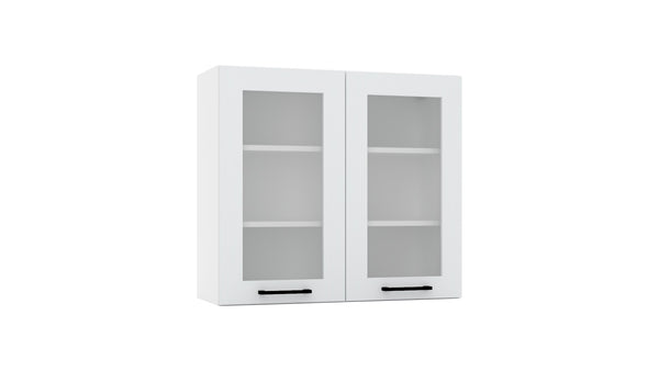 Glashängeschrank WS80 P/L - Dnoria - Elegante Wandlösung