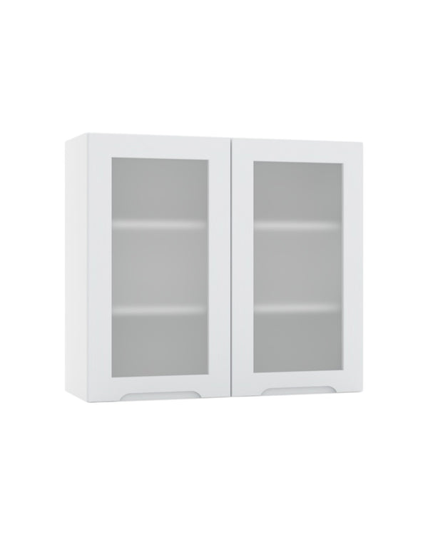 Glashängeschrank WS80 P/L - Zivora - Elegante Wandlösung