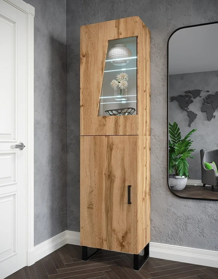 Vitrine - Präsentieren Sie Ihre Wertsachen mit einer modernen Vitrine (Regalvitrine, 1-St., Premium - R3)