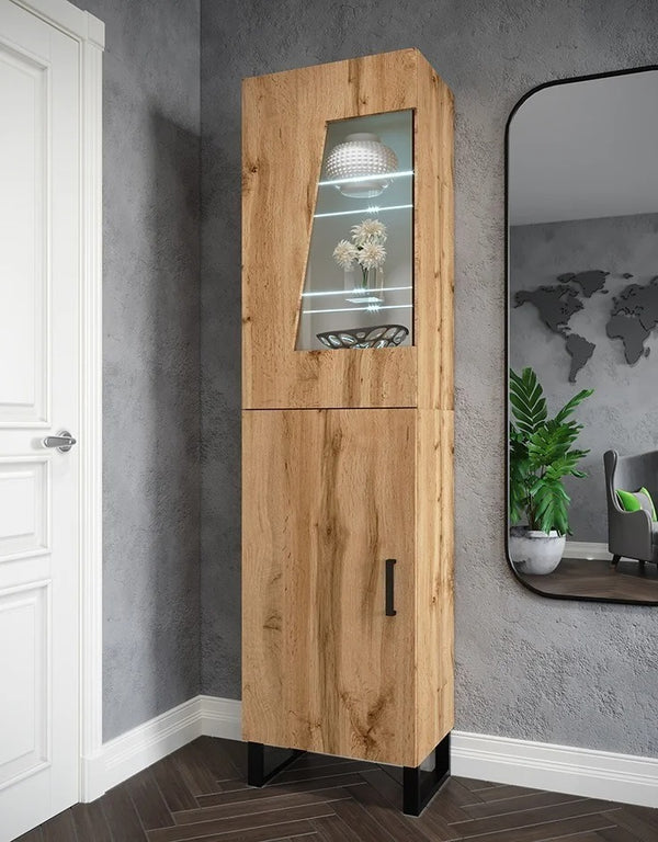 Vitrine - Präsentieren Sie Ihre Wertsachen mit einer modernen Vitrine (Regalvitrine, 1-St., Premium - R3) - ROYAL24_MARKT
