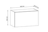 Hängeschrank 60 cm - Langen - Funktionaler Hängeschrank für eine ordentliche Küche. - ROYAL24_MARKT