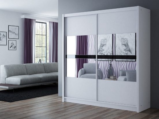 Kleiderschrank "Samba" – Eleganz und Funktionalität vereint - ROYAL24_MARKT