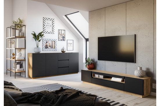 TV-Schrank 120 - LOFTIA - Eine innovative Lösung zur Raumausnutzung