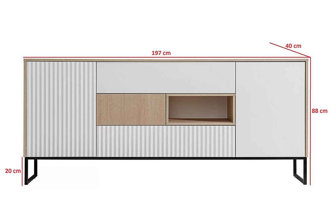 Kommode - Bliwon - Herausragende Aufbewahrungslösung im modernen Design. - ROYAL24_MARKT