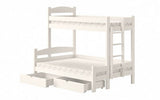 Etagenbett rechts 207 cm - Ökologisch lackiertes Kinderbett. - ROYAL24_MARKT