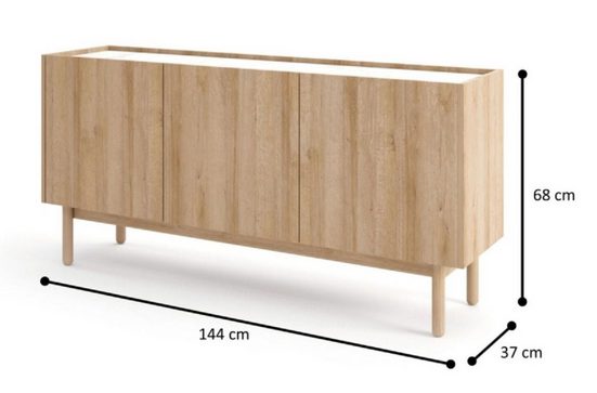 Kommode - Gestalte dein Zuhause mit luxuriösen Kommoden (Kommode, 1 St., Premium - KIERO) - ROYAL24_MARKT