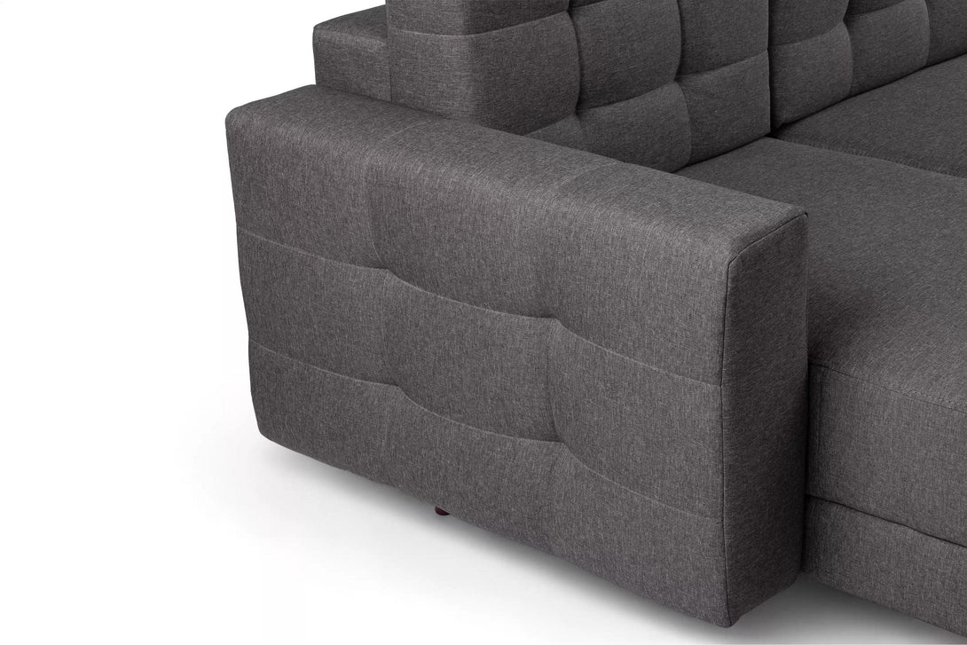 Ecksofa - Vanisa Mini - Funktionales Ecksofa mit Relaxfunktion. - ROYAL24_MARKT