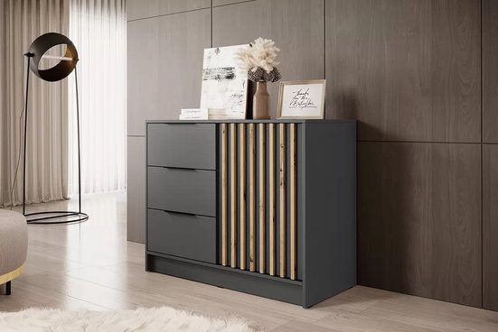 Kommode - Neria - Zuverlässige Kommode für tägliche Nutzung.