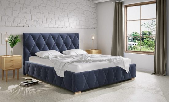 ROYAL24_MARKT Polsterbett - Entspannen Sie sich stilvoll und entdecken Sie unsere Betten. ( Bett 1 -tlg. Premium - TRIVIO ) - ROYAL24_MARKT