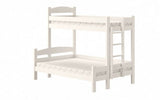 Etagenbett rechts 207 cm - Ökologisch lackiertes Kinderbett. - ROYAL24_MARKT