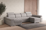 Ecksofa Toronto U – Hellgrau