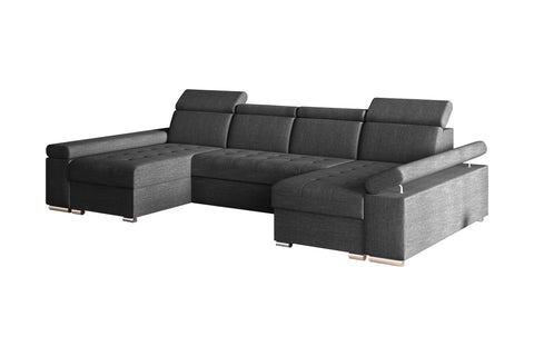 Ecksofa Toronto U – Dunkelgrau