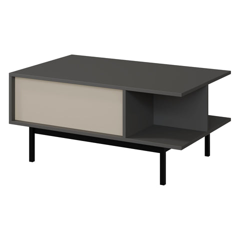 Alsy Couchtisch in Anthrazit / Hellbeige – Ansicht 2