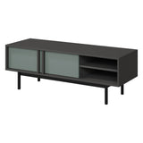Alsy TV-Lowboard in Anthrazit / Aloe