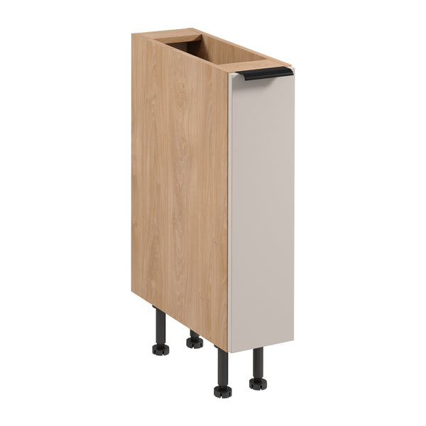 Apothekerschrank D20C – Sorento Beige Sonoma Eiche – In minimalistischem Stil für moderne Küchen.