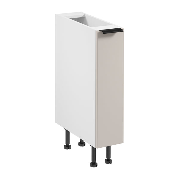 Apothekerschrank D20C – Sorento Weiß Beige – Schmale Eleganz für Ihre Küche.
