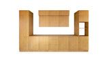 Nexa Küchenzeile KÜ04-L – Woodline – 420 cm – Modernes Küchensystem mit durchdachter Stauraumlösung