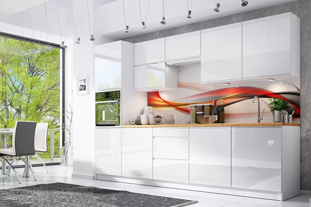 Spülenschrank 60 cm - Aspen D60Z Weiß/Hochglanz - ROYAL24_MARKT