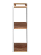 Aufsatzschrank für die Waschtischplatte Caprena Weiß Hochglanz 20 × 57 × 44 cm – Ansicht 2