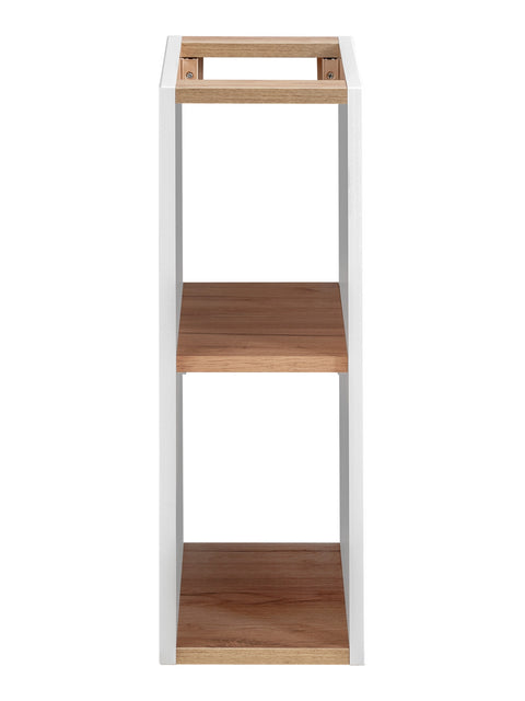 Aufsatzschrank für die Waschtischplatte Caprena Weiß Hochglanz 20 × 57 × 44 cm – Ansicht 2