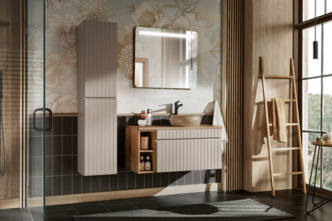 Aufsatzschrank für die Waschtischplatte Coast Evoke Eiche 20 × 46 × 44,5 cm – Ansicht 3