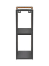 Aufsatzschrank für die Waschtischplatte Monara Diamantgrau 20 × 57 × 44 cm