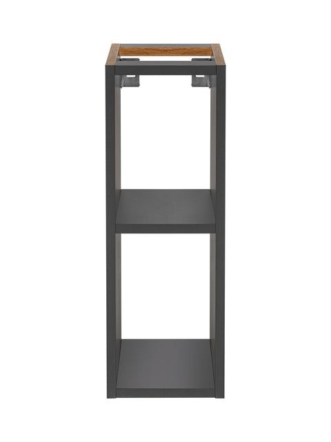 Aufsatzschrank für die Waschtischplatte Monara Diamantgrau 20 × 57 × 44 cm