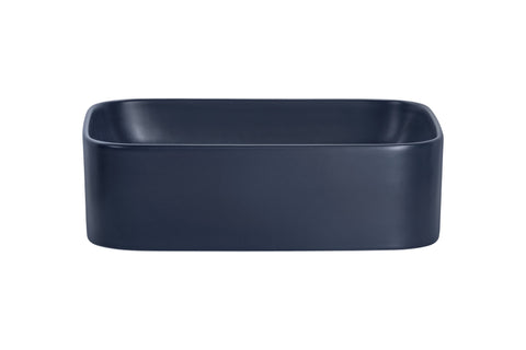 Aufsatzwaschbecken 50,5 × 38 cm – Navy Blue Matt, matt, eckig – Ansicht 2