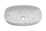 Aufsatzwaschbecken 60 × 38 cm – Weiß, matt, oval – Ansicht 3