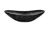Aufsatzwaschbecken 61,5 × 36 cm – Schwarz, matt, oval – Ansicht 2
