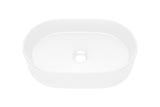 Aufsatzwaschbecken Bellona 48 × 32,5 cm – Weiß, glänzend, oval – Ansicht 3
