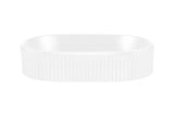 Aufsatzwaschbecken Bellona 48 × 32,5 cm – Weiß, glänzend, oval – Ansicht 6