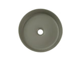 Aufsatzwaschbecken Bellona II 36 × 36 cm – Grün, matt, rund – Ansicht 3