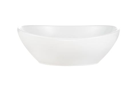 Aufsatzwaschbecken Lolea 40,5 × 33 cm – Weiß, glänzend, oval – Ansicht 2