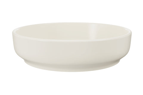 Aufsatzwaschbecken Riva I 40 × 40 cm – Elfenbein, matt, rund – Ansicht 2
